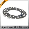 Yumiki Infrared 24pcs Laser IR LED board for CS Lens Indoor Outdoor CCTV IP cameras night vision (Diameter: 63mm) ► Photo 3/5