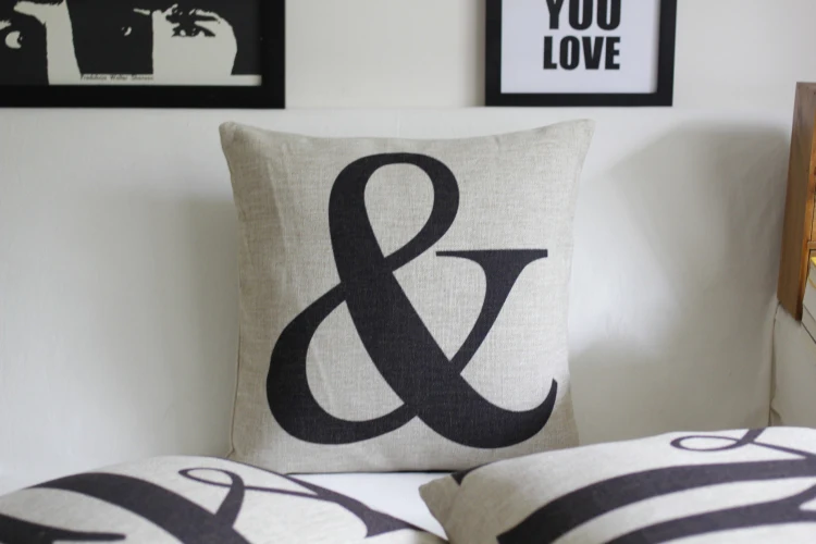 هدايا عيد السيد والسيدة وسادة ، القطن وسادة لل مكتب ديكور المنزل سائد أريكة 45*45 سنتيمتر 3 قطعة/الوحدة الوسائد