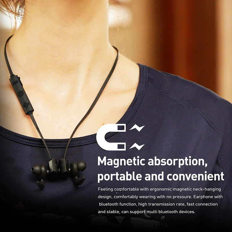 Bluetooth наушники Plextone BX338 водостойкие IPX5 с микрофоном|Наушники и гарнитуры| |