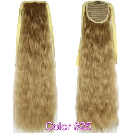 TOPREETY термостойкие B5 синтетические волосы кудрявые прямые ленты конский хвост наращивание волос 3007