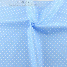 Teramila, 50 см x 160 см/шт., хлопковая ткань с узором в горошек "Тильда", Tecido для постельных принадлежностей, одежды, стеганого шитья, Tecido Para Telas