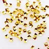 500Pcs/Lot  Gold Silver Square Rivets Studs  Metal Alloy Nail Art Decorations 3D DIY Nail Stickers/Charms 3