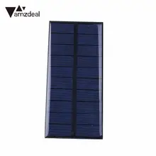 amzdeal New Arrival 5V 1 5W 300mA Solar Panels Solar Cell DIY Module Battery Charger Portable