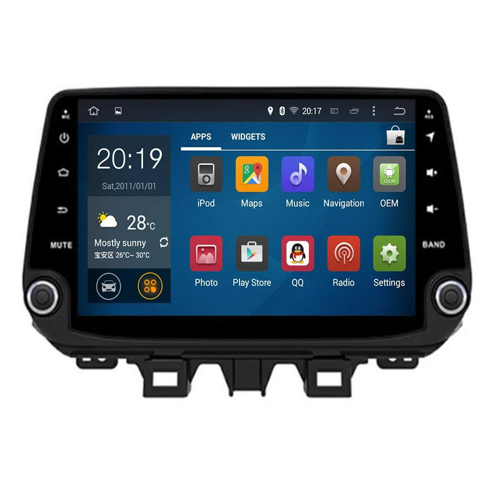 

Android 9.0 octa core 4GB RAM car dvd player for HYUNDAI ELANTRA 2019 -2020 ips touch screen head units tape recorder