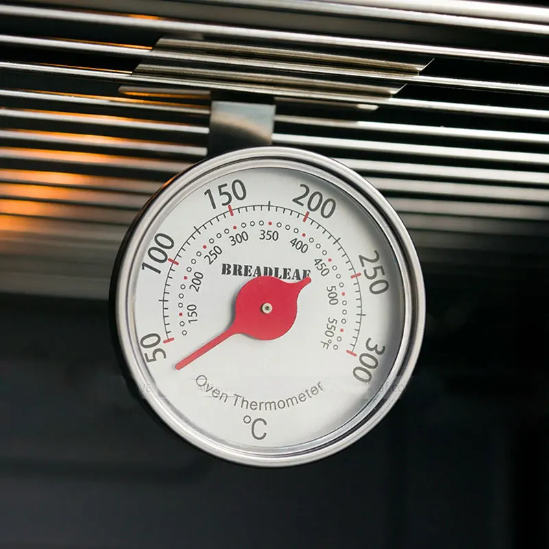 

Kitchen Stainless Steel Oven Thermometer Cooking termometer Can Hang the Grill Adjustable Height Angle Food Thermometer