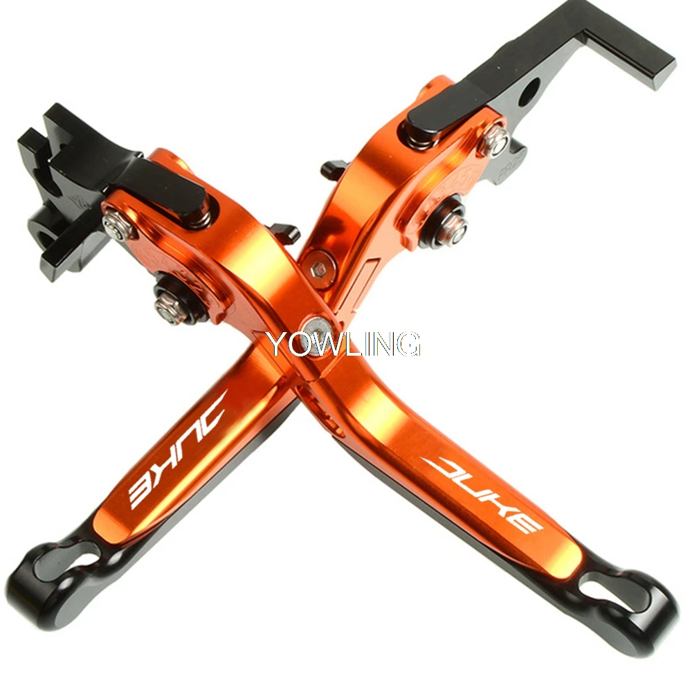 G CNC Алюминий мотоцикла тормозной рычаг для KTM duke 125 200 390- Регулируемая Складная сцепные рычаги - Цвет: G