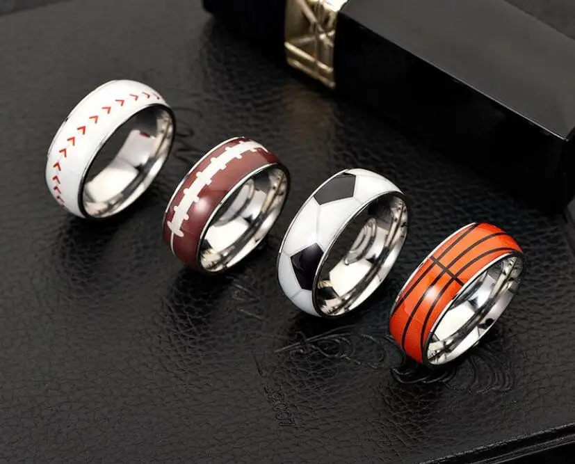fashion Stainless Steel Sports style finger rings US6/7/8/9/10/11/12/13 one piece pick up your need y1244 | Украшения и