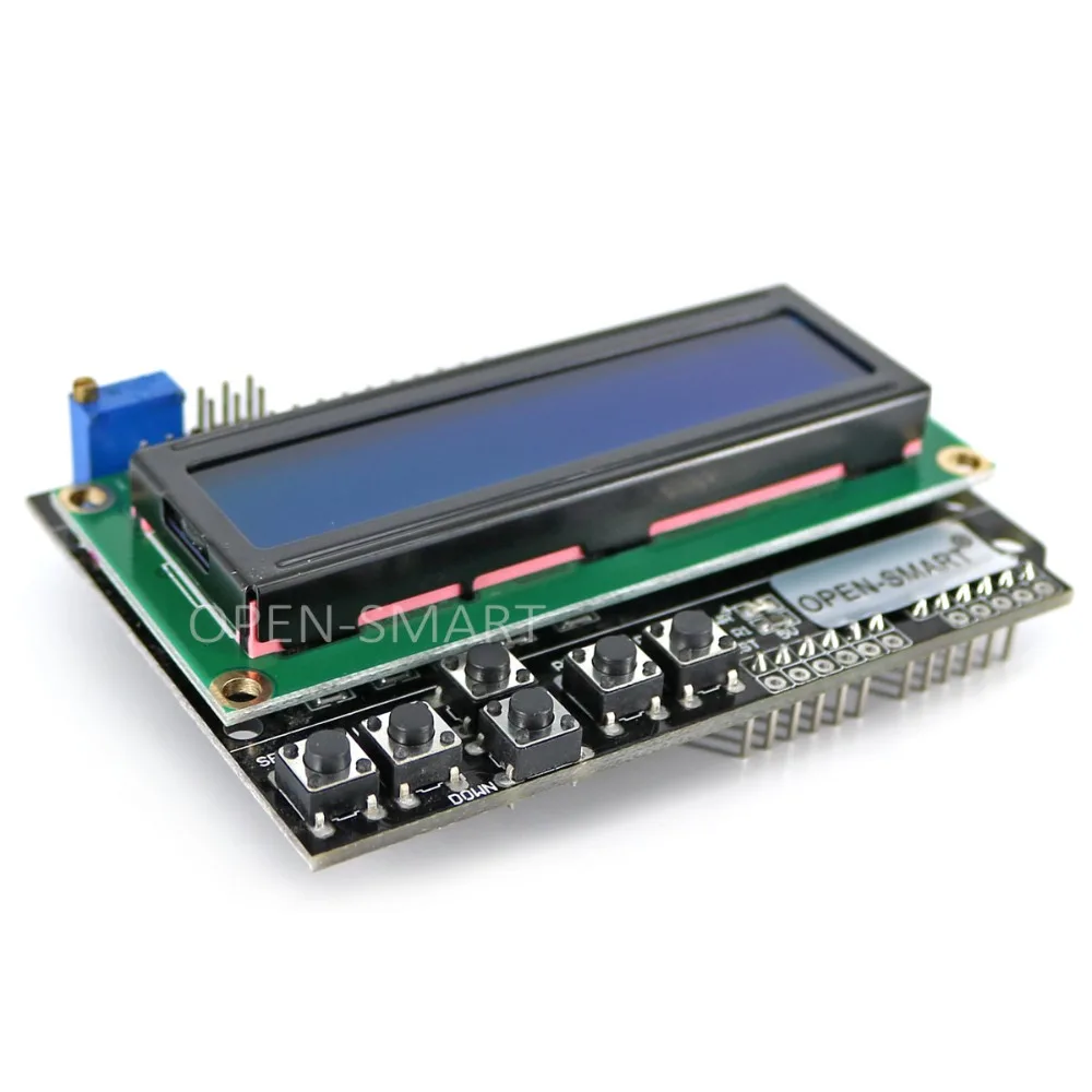 Плата расширения ЖК дисплея для Arduino дисплей 1602 с клавиатурой 1602|board for arduino|board