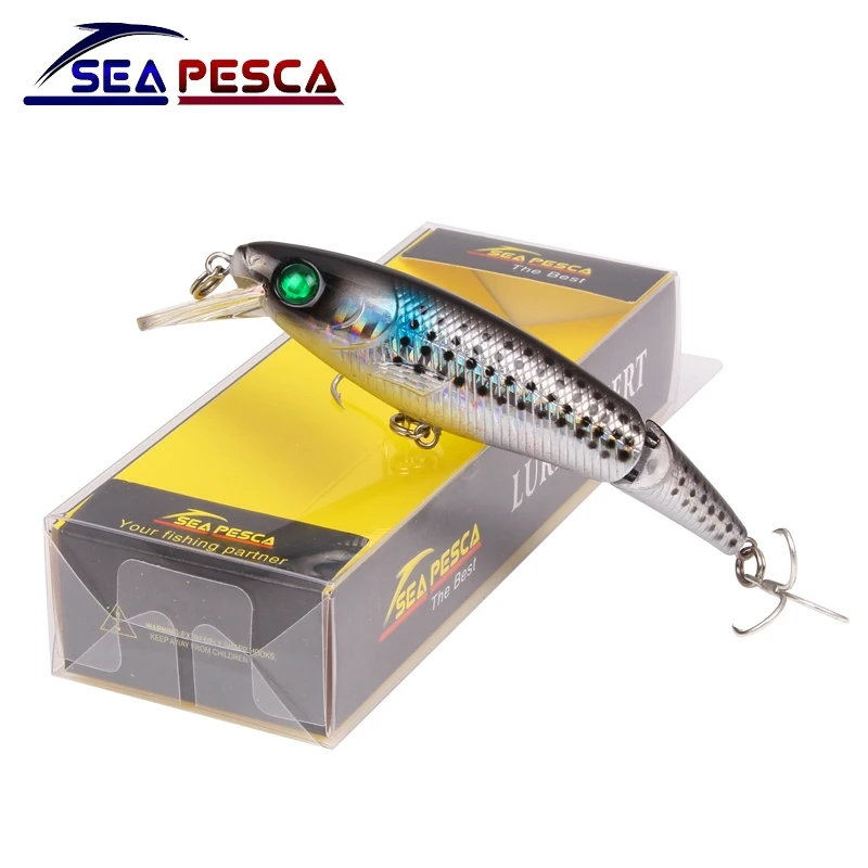 SEAPESCA 2017 хорошая приманка для рыбалки гольян 105 мм 13 г медленно Тонущая