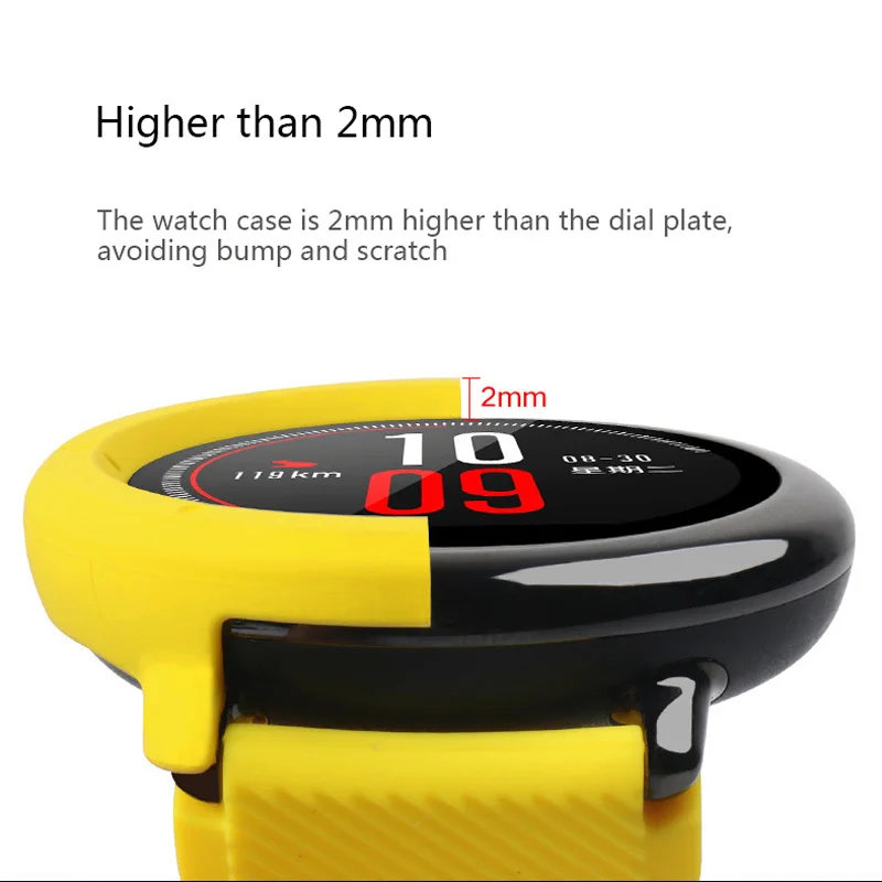 Hard Plastic Protective Case Cover for Xiaomi Huami AMAZFIT Pace Cover Sports Smart Watch Case for  - 32964230189