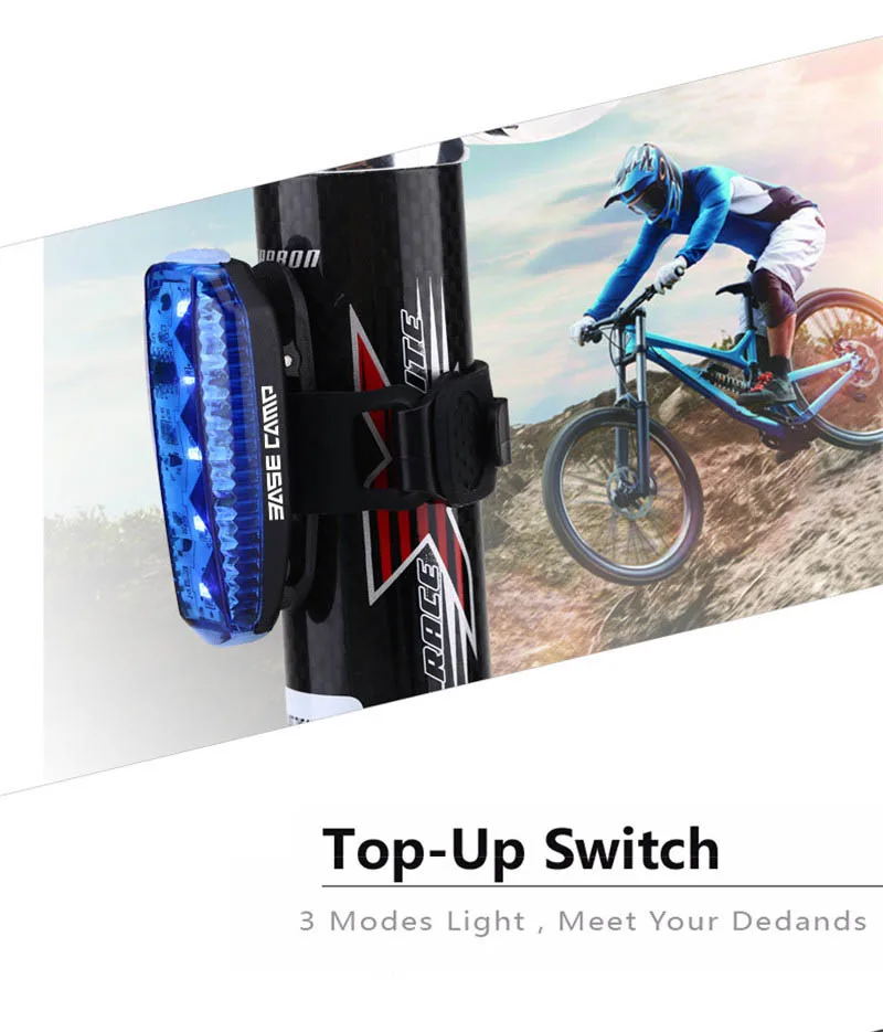 Perfect Basecamp Rear Bike light Taillight Safety Warning USB Rechargeable Bicycle Tail Lamp Comet LED Cycling Bycicle Helmet Light 10 Perfect Basecamp Rear Bike light Taillight Safety Warning USB Rechargeable Bicycle Tail Lamp Comet LED Cycling Bycicle Helmet Light 10