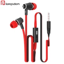 Original Brand Earphones Headphones Best Quality With MIC 3 5MM Jack Stereo Bass For iphone Samsung