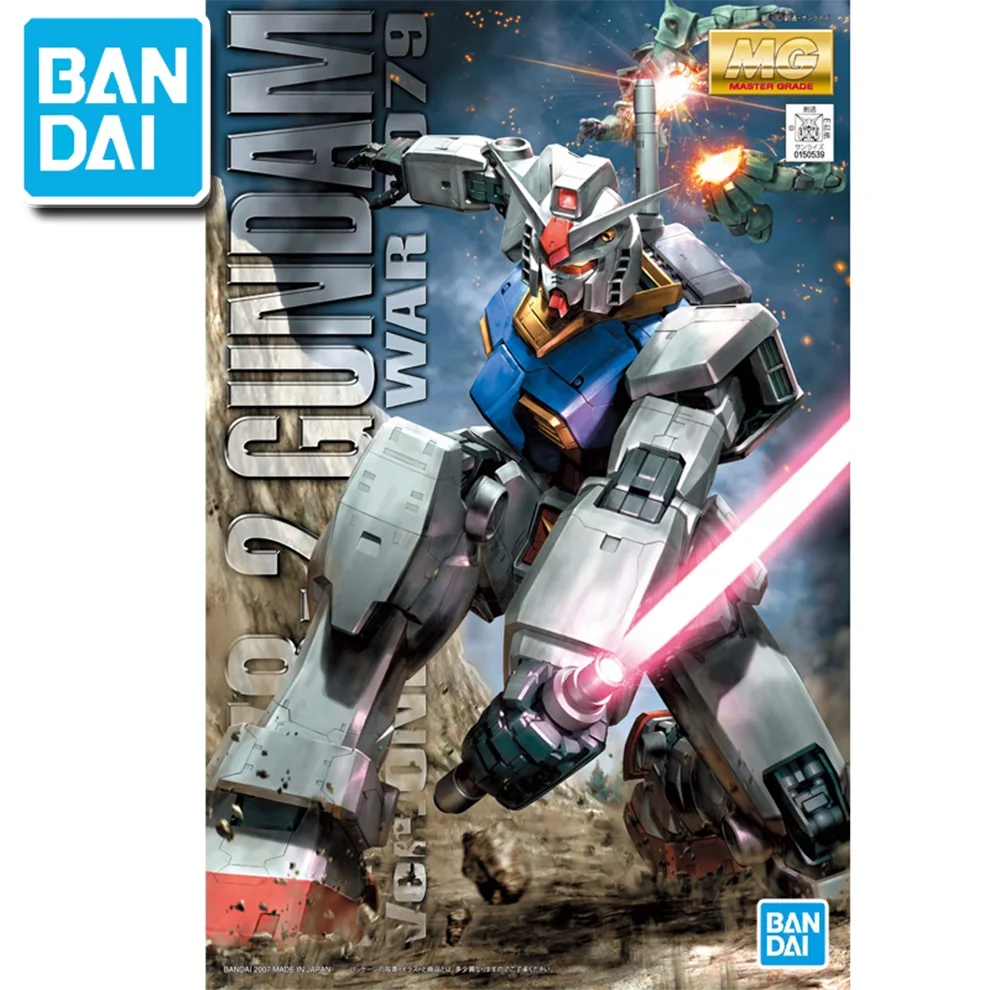 

Japaness Original Gundam MG 1/100 Model RX-72-2 GUNDAM ONE YEAR WAR 0079 Mobile Suit Kids Toys