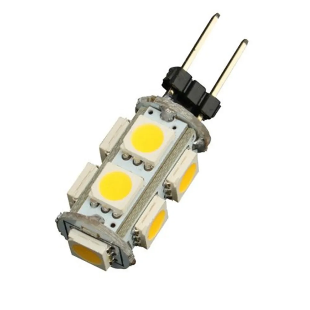 

G4 2.4W LED Bulb DC 12V 9LEDs SMD5050 Tower G4 LED Lamp Light for Crystal Ceiling Lamp Car Reading Light