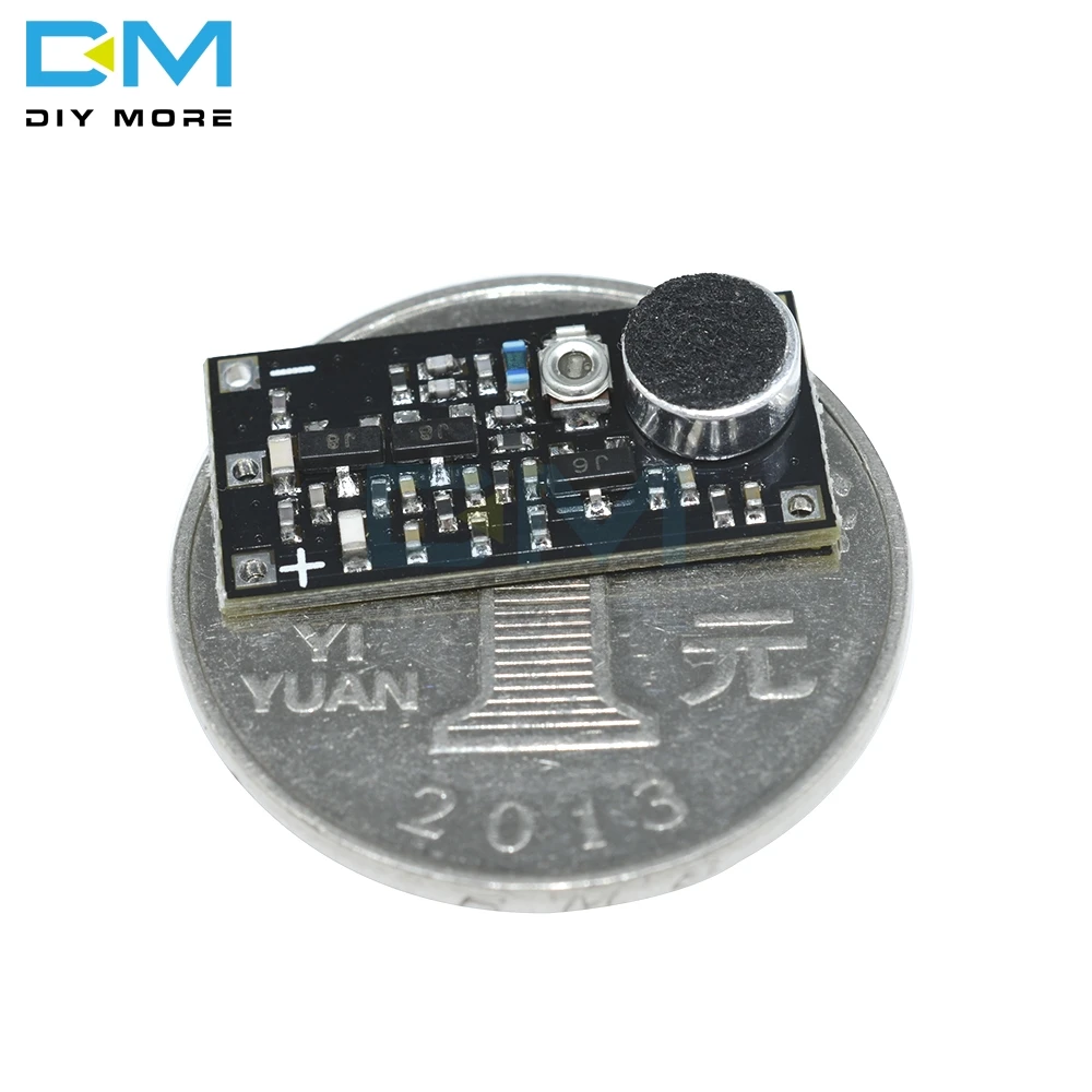 88 115 МГц FM передатчик Модуль с микрофоном DC 2V 9V 9mA Беспроводной автомобильный