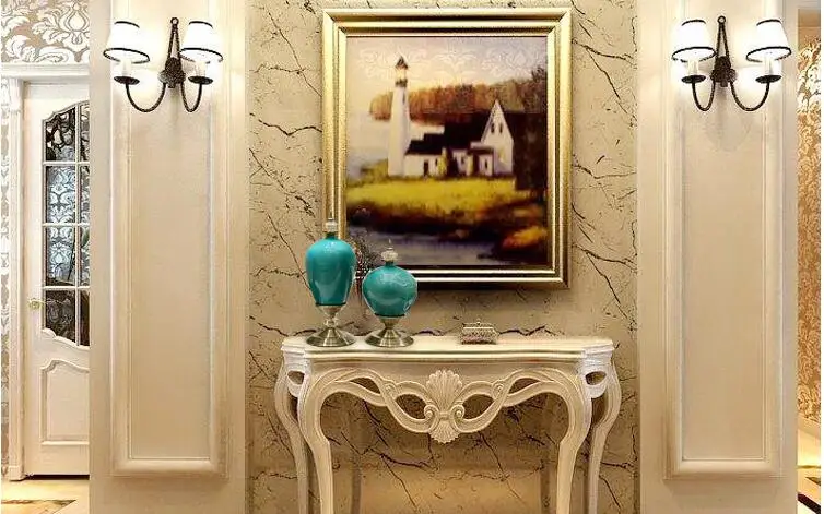 Европейская роскошная ледяная ваза, статуэтка, домашняя зеленая керамическая ваза, украшение для гостиной, рабочий стол, фарфоровый цветочный горшок, орнамент