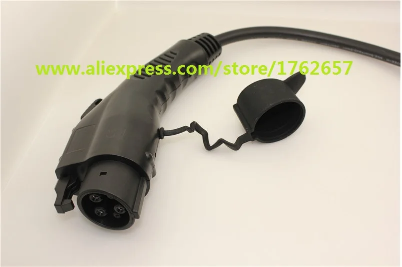 Sae j1772 EVSE input Duosida level 2 ev charger portable 16A schuko plug 5M Type 1 electric car Cha