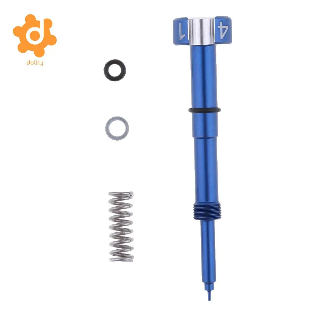 Motorcycle CNC Aluminum Carburetor Easy Air Fuel Mixture Adjuster Screw for Yamaha Red & Blue