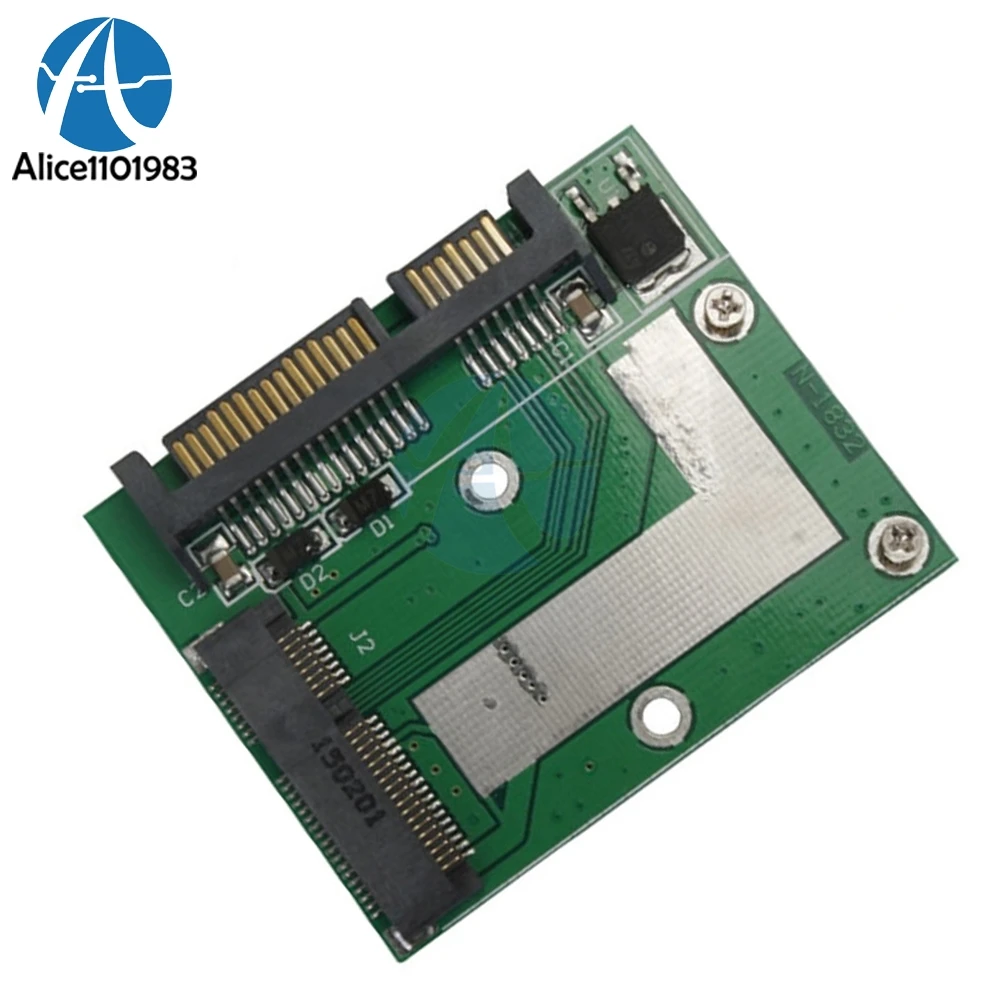 

Universal Standard mSATA Mini PCIE SSD to 2.5 Inch SATA 6.0 Gps Adapter Converter Card Module Board For Laptop Desktop