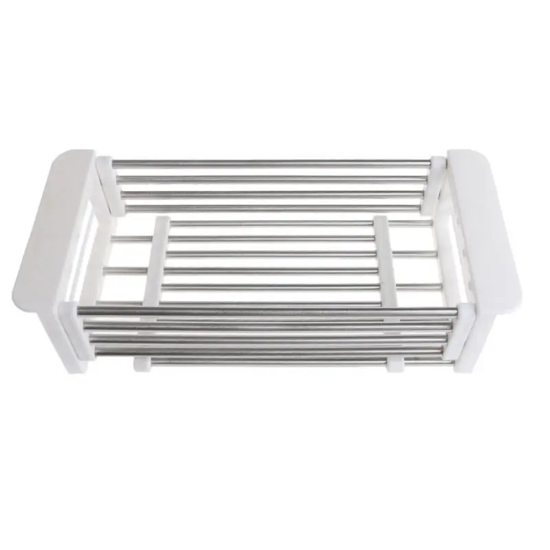 JX-LCLYL Stainless Steel Dish Drying Rack Drainer Kitchen Holder Tray Organizer Storage