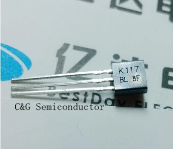 10 шт. K117 2SK117 2SK117-BL TO-92 полевой транзистор кремниевый N-канальный Соединительный