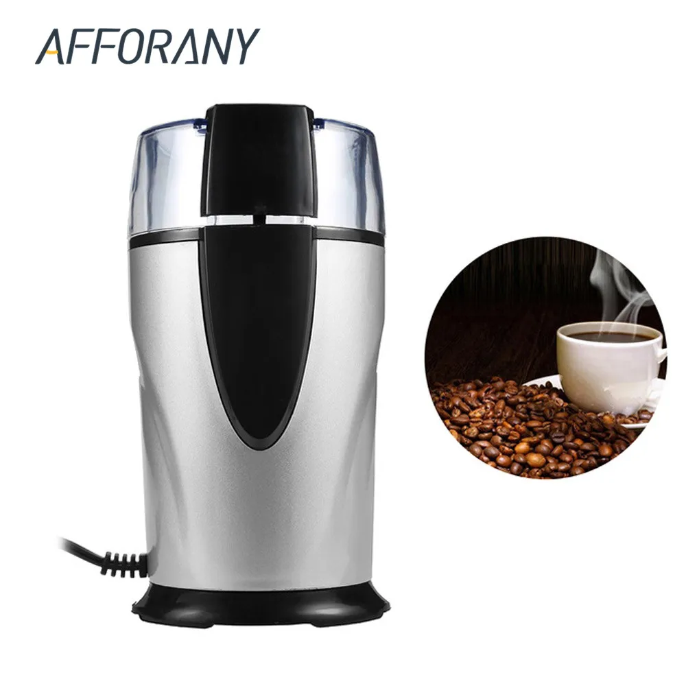 Electric Coffee Grinder Beans Grinding Miller Home Kitchen Salt Pepper
