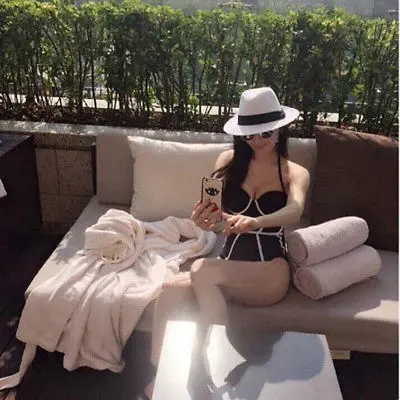 Горячая сексуальная одежда для плавания купальный костюм цельный женская