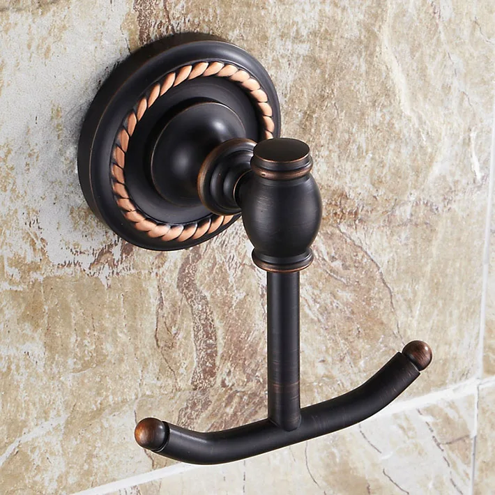 Brushed Bronze Bathroom Accessories Ierie Oil Rubbed Bronze Towel Bar 60 64cm Bathroom Accessories Set Double Rail Holder Wall