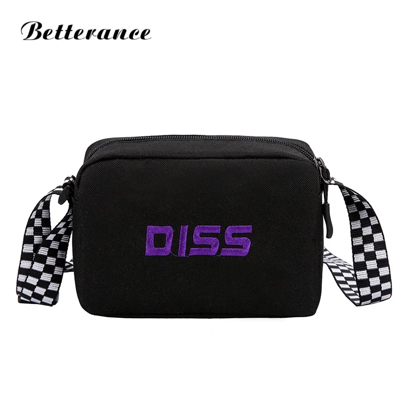 

Betterance brand small shoulder bag for women messenger bags ladies casual canvas handbag purse letter female crossbody bag