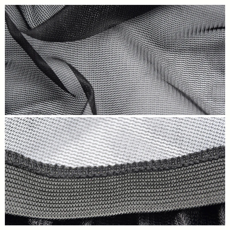 Car Sun Shade Curtain Window Screen Gauze Prevent Mosquito UV Summer Sunshade Child Travel Privacy Mesh Net Auto Accessories