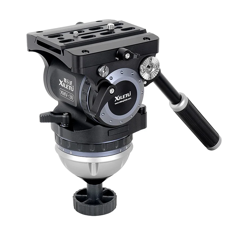 XILETU XMV 30 алюминиевый штатив для профессиональной видеокамеры/DSLR с гидравлической