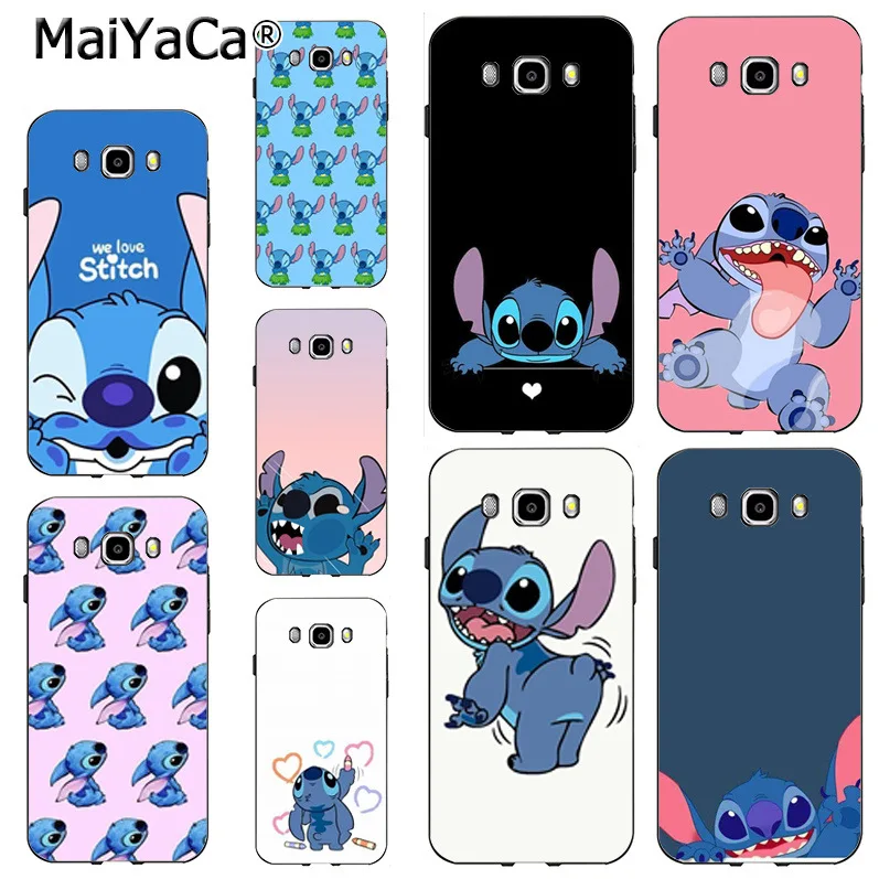 

MaiYaCa Stitch Newest Super Cute Phone Cases for samsung note 5 note8 j7 j6 j4 j2pro case coque