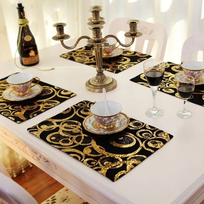 Eat mat home Украшение кухонного стола настольные коврики подставки в европейском