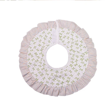 

False Collar Lace Baby Girls Bibs Newborn Cotton Burp Cloth Absorbent for Drooling and Teething High Quality Infant Saliva Towel