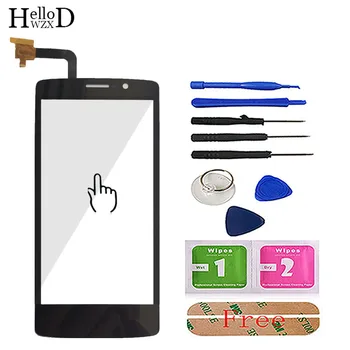 

Mobile Touch Screen For FLY IQ4504 Evo Energy 5 IQ 4504 Front Touch Glass Digitizer Panel Repair Lens Sensor Tools Adhesive