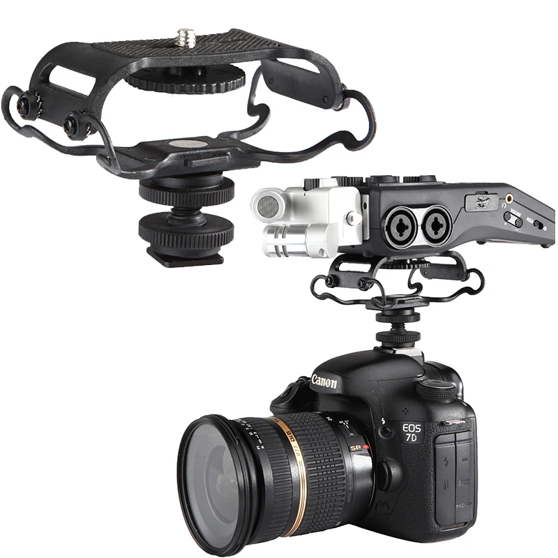 Амортизационное крепление для микрофона Zoom H4n/H5/H6 Sony Tascam DR-40/DR-05 ударное Olympus |