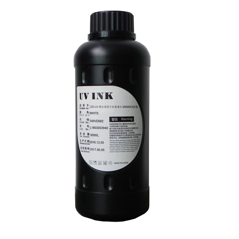 black 500ml UV ink + 1pc 1L UV Additives + 1pc 500ml UV Viscosity Liquid use for UV flatbed Printer black 500ml UV ink + 1pc 1L UV Additives + 1pc 500ml UV Viscosity Liquid use for UV flatbed Printer