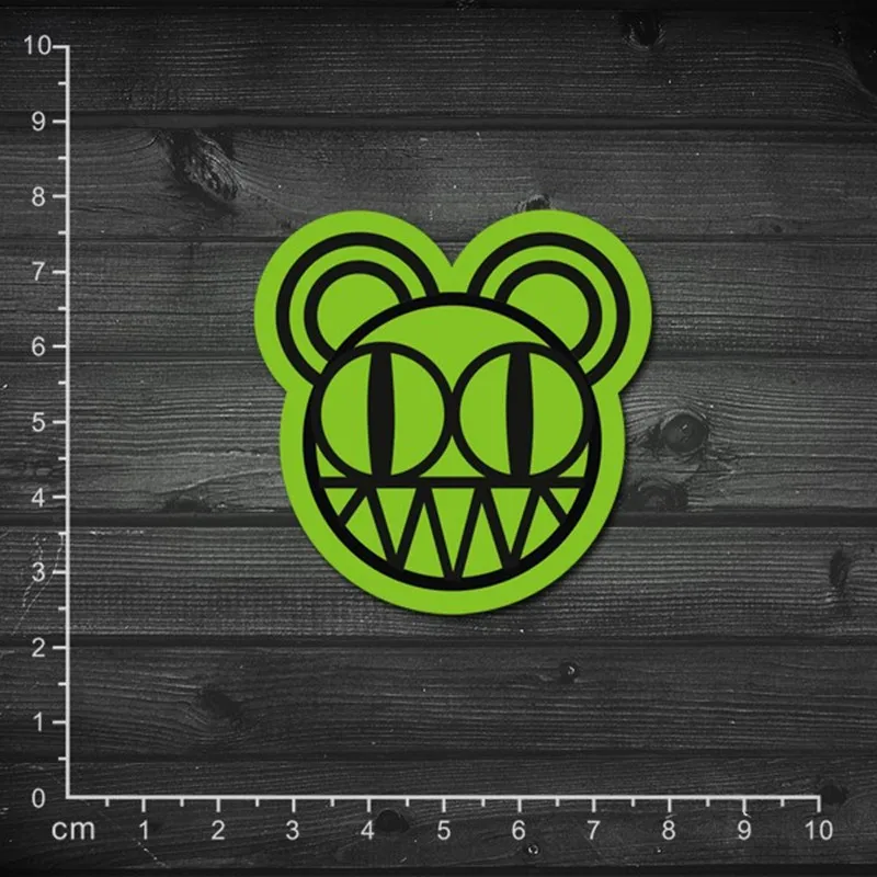 

Rock Radiohead Single spoof Waterproof laptop sticker Furnitue Film, car stickers motorcycle stickers
