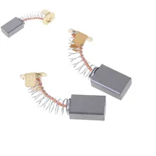 Mini perceuse électrique 15x10x6mm, 2 pièces, broyeur électrique, remplacement de balais de carbone, pièces de rechange pour moteurs électriques, outil rotatif