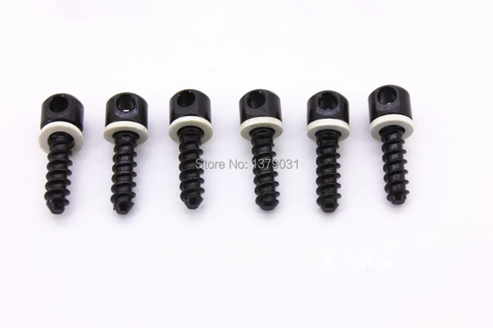 

6PCS 3/4" Wood Screw Swivels Rear Base Gun Sling QD Quick Detachable Swivel Base 2502-0 M6457 Hunting Shooting