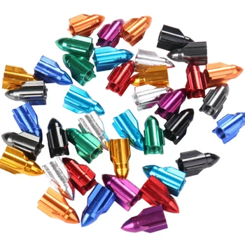 

4 Pcs Creative Car Truck Air Cover Tire Valve Caps Rocket Design for Hyundai Accent I30 I35 Santa Fe Solaris Elantra Parts