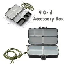 Ящики для рыбалки с рыболовными крючками приманки Водонепроницаемая пластиковая коробка мухи Крючки приманки#2M14