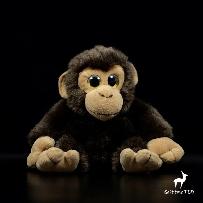 

Toy Children Soft Stuffed Plush Animals Big Eyes Orangutan Doll Holiday Gifts Cute Toy Shops