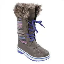 Northside; детская зимняя Уличная обувь для девочек; теплая Нескользящая прогулочная обувь
