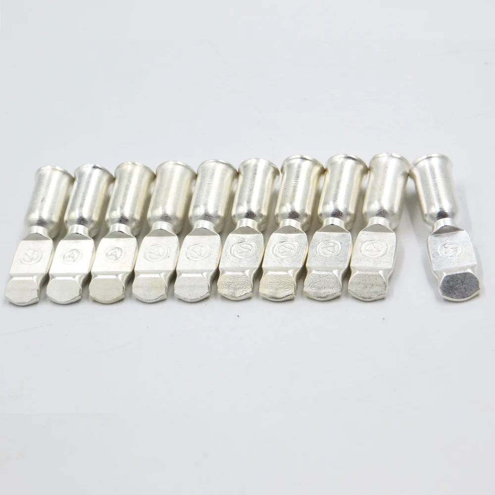 

10PCS X Copper Contacts 6# for SH50 Connector plug SMH 50A 600V battery charge inside quickly connect connector