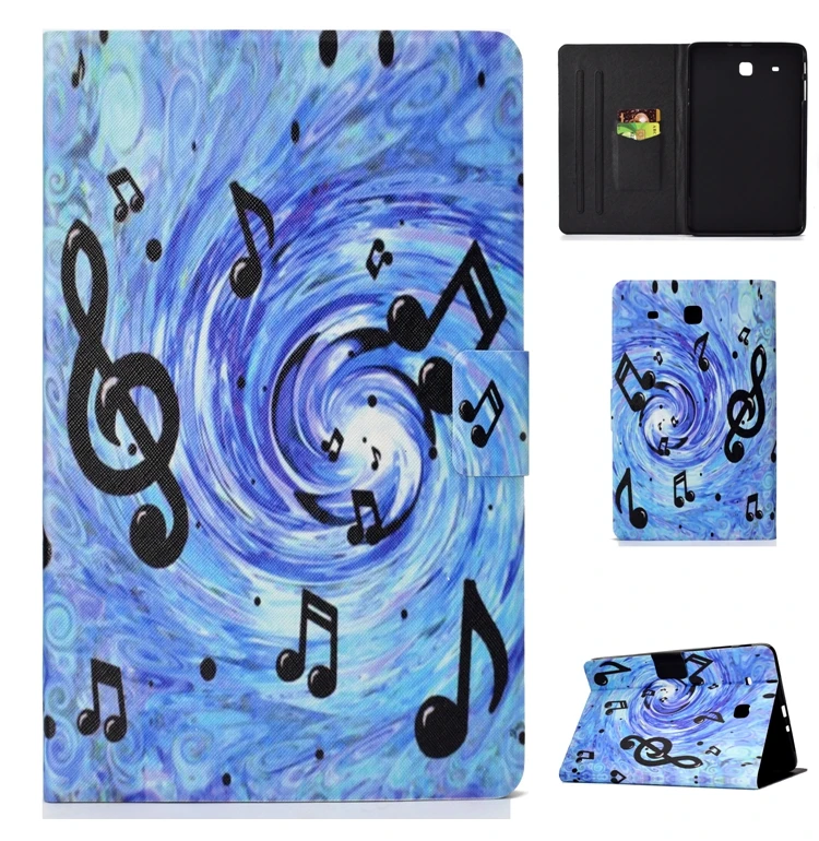 Чехол-книжка чехол для Coque samsung Galaxy Tab E 9,6 T560 T561 милый кот кожаный чехол для телефона с кошельком для samsung Tab E T560 чехол Etui
