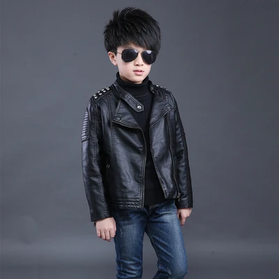 

Baby Boy Coat Leather Boys Jackets Manteau Enfant Garcon Winter Boys Jackets Kids Jacket