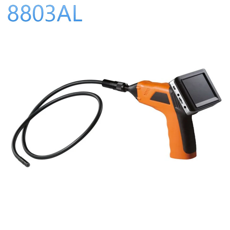 

8803AL 9mm Camera Diameter And 3.5" Color TFT LCD Recordable Wireless Receiving Monitor Free Shipping Inspection Endoscope