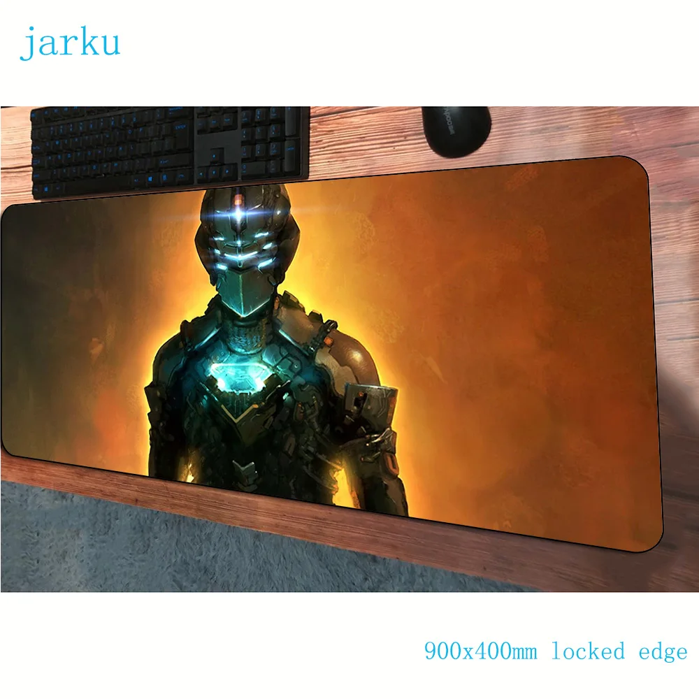 Игровой коврик для мыши dead space 900x400x3 мм лучший большой геймер компьютерный стол
