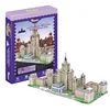 Educational Toys Famous Architecture Model 3D Jigsaw Puzzles For Adults Osaka Peles Bran Castle Las Ventas Toys For Children 3